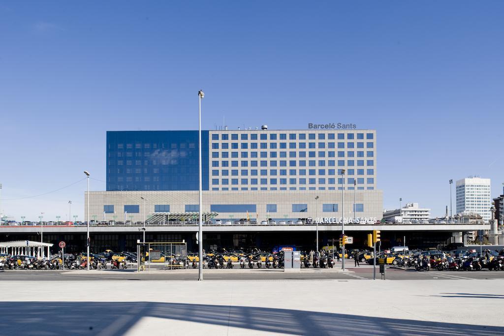 Hotel Barcelo Sants Barcellona Esterno foto